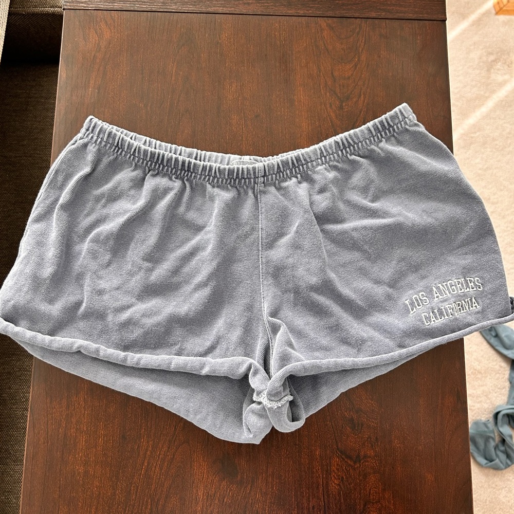 Brandy Melville Navy Sweat Shorts